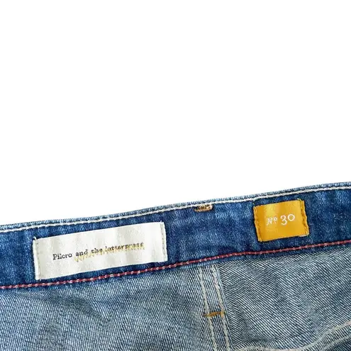 Pilcro and the Letterpress Anthropologie Jean Shorts Sz 30