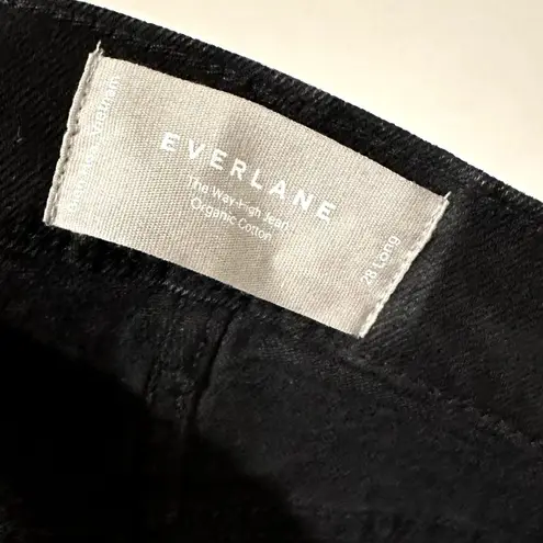 Everlane NEW  Black The Way High Jean - Size 28 LONG