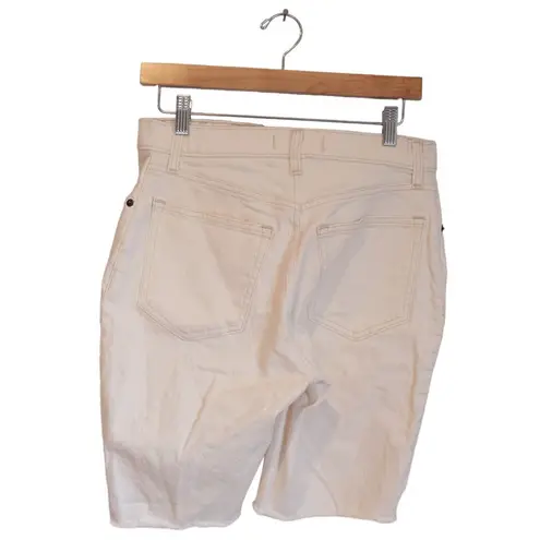 Abercrombie & Fitch  Curve Love '90s Straight Ultra High Rise Jean Shorts Sz 28 6