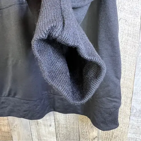 Missky Small Black 1/2 Zippered Front Long Sleeve Jacket/Shacket/Shirt P…