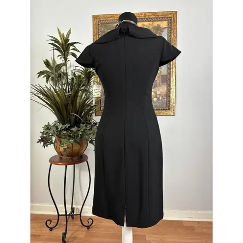 Willow Glenn Women Dress Black 4P Cap Sleeve Rushed Clueless Preppy Academia