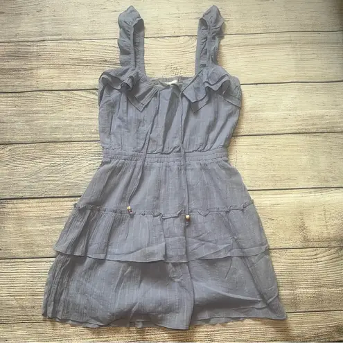 Heartloom x Revolve Rianne Dress in Pond Lavender Tiered Women’s Size S Cottage