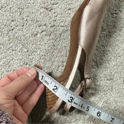 Donald J. Pliner Women’s Rimma Leather Slingback Heels Shoes in Blush Pink 11