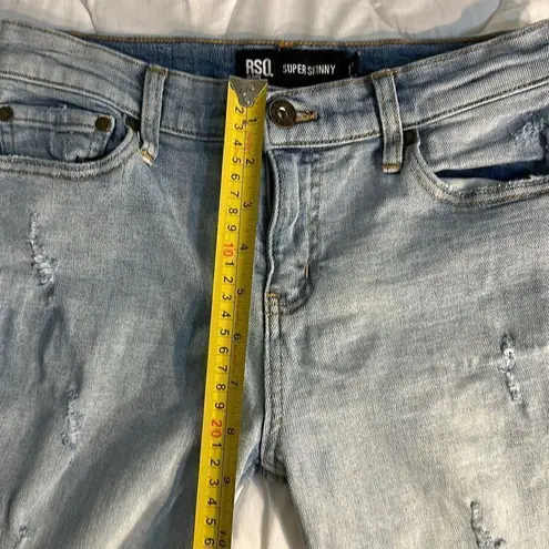 RSQ  Denim Strech with Front tears Size 12. Waist:26 , Inseam: 26 inches