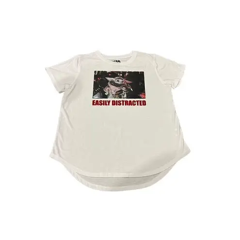 Star Wars baby YODA easily distracted tee