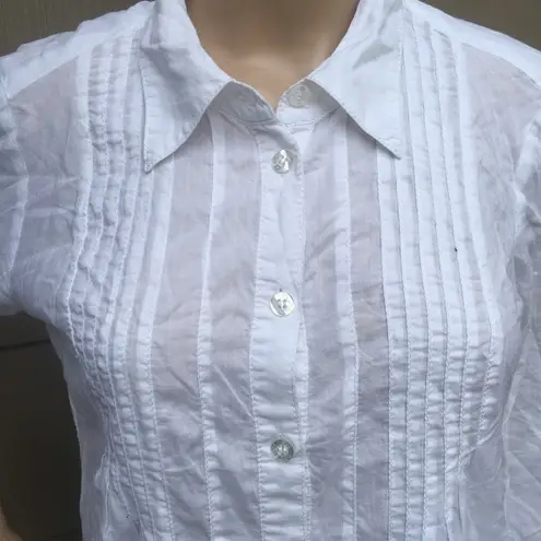 Esprit  Button Down pin tuck tunic