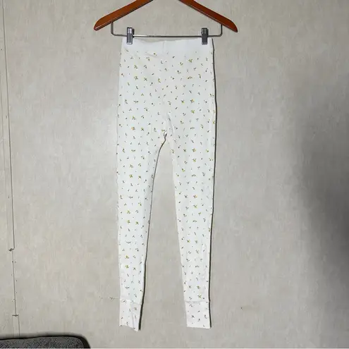 SKIMS Women’s Cotton Rib Cropped Tank Tops XXS & Legging XS Marigold Rosebud