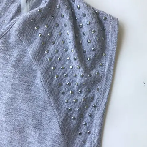 cha cha vente Silver Top Crystal Accents Retro 90s