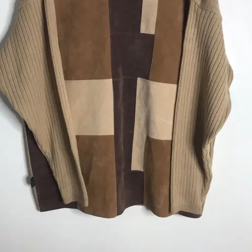 Vtg koman sport outerwear corduroy faux suede oversized sweater dress ladies Size XXL