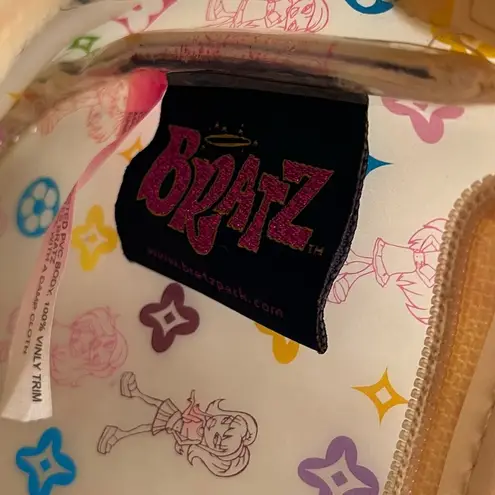 Bratz Y2K Monogram Jelly Beige Shoulder Bag Yellow