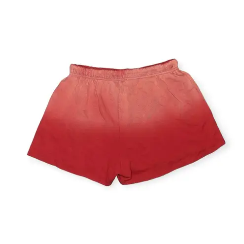 Lauren Moshi new ★ Zoa Vintage Potassium Spray Stars Short ★ Brick Red Ombré ★ L