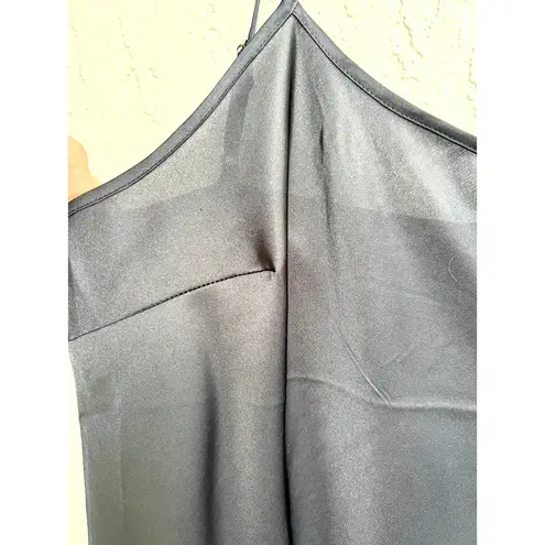 Elie Tahari NWT Silk Cowl Neck Spaghetti Strap Luciana Cami Black Women's Medium