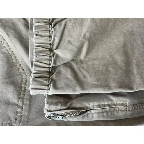 Derek Lam 10 Crosby Ankle Cargo Khaki Pants Y2K Normcore Casual NWT 4 $325