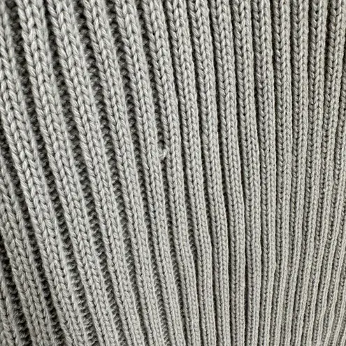 J. Ing Tan Crew Neck Sleeveless Ribbed Knit Casual Midi Tank Dress Size Small