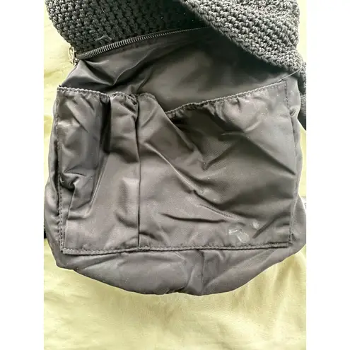 The Sak Artisanal Hand Crochet Craze Rad Zipper Closure Crossbody Bag Charm