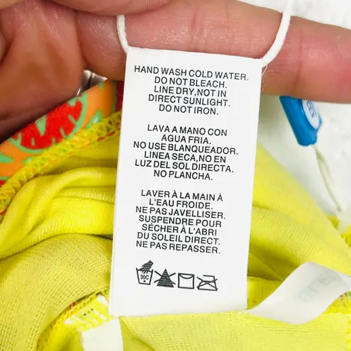 Bleu Rod Beattie $125 Paisley Halter One Piece Swimsuit Women's Size 12 NWT