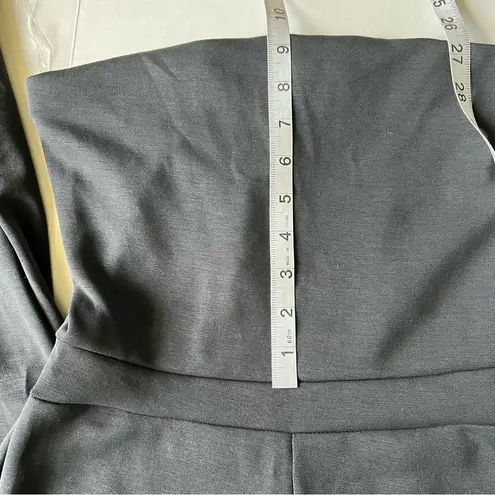 Wasabi + Mint Take A Minute Wide Leg Strapless Jumpsuit in Black small