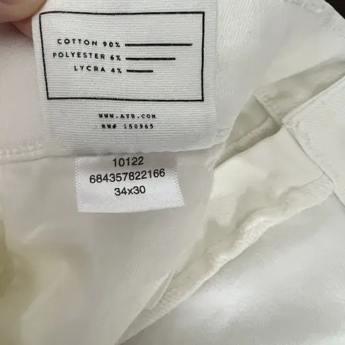 AYR The Chiller Jeans White Skinny Stretch High Rise Women’s Size 34x30 W34 L30