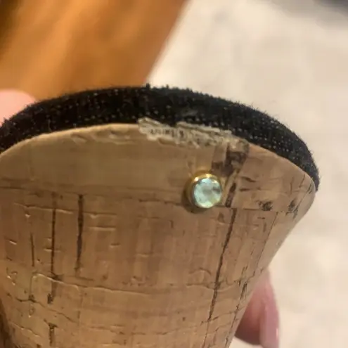 Dana Buchman Dana Buckman platform/wedge slip on sandals