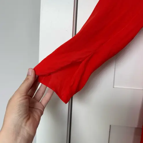 3.1 Phillip Lim Orange Silk Tie Know Dress