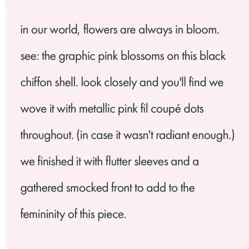 Kate Spade  Floral Chiffon Shell Top