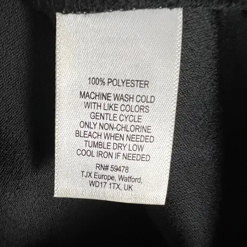 Kenar Sleeveless Black Shift Dress Size 8