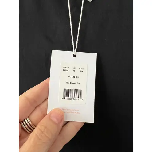 ANDIE Bamboo Tee in Black - XS