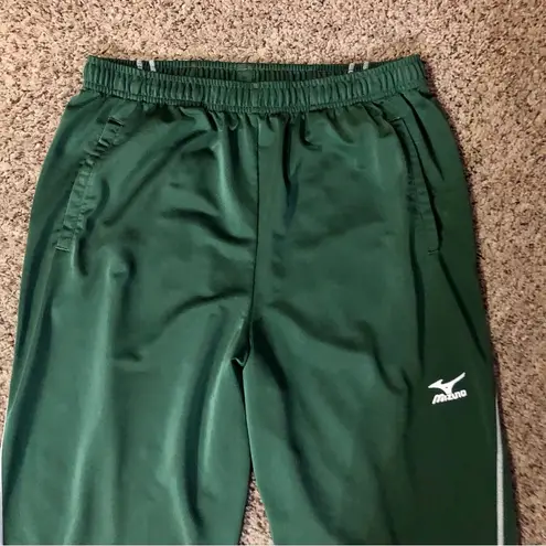 Mizuno Warm-Up Pants Ladies L Used Green White
