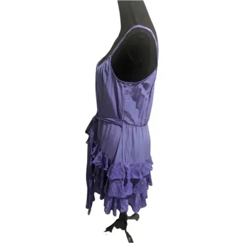 Rebecca Taylor Purple Layered Dress