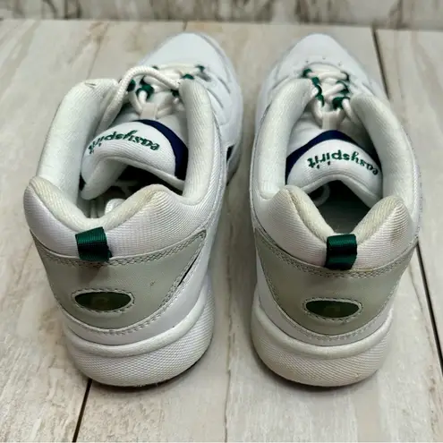 Easy Spirit Womens Sz 10 White Leather Promy Walk Run Sneakers Gym Shoes Comfy