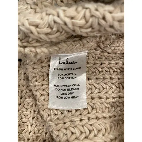 Lulus Autumn Leaves Stripe Knit Pullover Sweater Multicolor Women's Size Small Orange