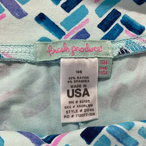 Fresh Produce  Mosaic Seaglass City Skort Size Small