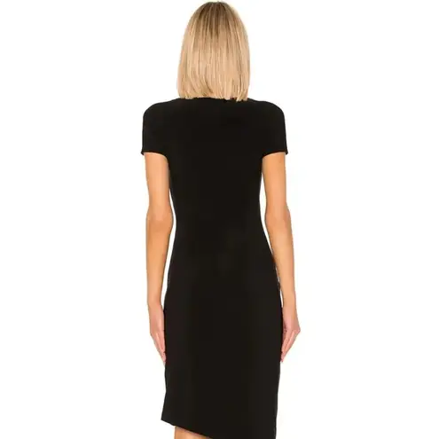 Norma Kamali by Revolve Sweetheart Side Drape Dress