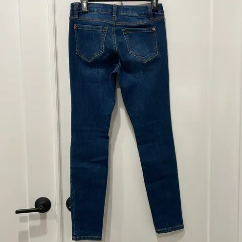 INC Womens 28x28 Madison skinny jean medium blue wash