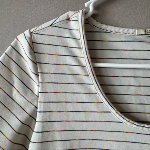 Scotch & Soda Women’s Maison Scotch Striped Cropped Shirt Top Size Small