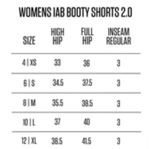 IAB | MFG Stars Athletic Booty Shorts Size M