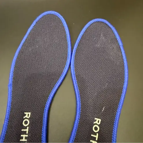 ROTHY’S The Flat Round Toe Navy Blue Halo Ballet Flats Women’s Shoes Size 8