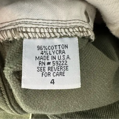 David Kahn Olive Green Corduroy Pants • Sz 4