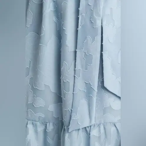 Eliza J Floral Jacquard Belted Dress, Size 12, $138