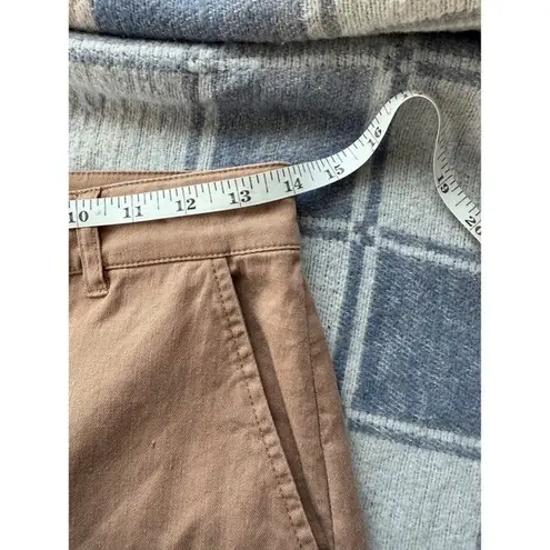Peruvian Connection Peruvian Connection Linen Blend Pants Straight Leg Casual Tan US 2 - Image 3