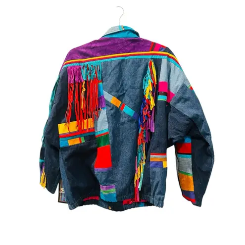 SFR Santa Fe Recreations NWT Jacoma Deluxe 5000 Dx Edition Size Med RARE Fringe Blue