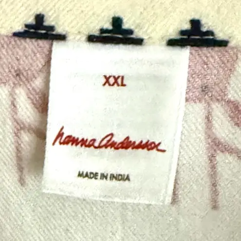 Hanna Andersson Women’s Holiday Reindeer Flannel Pajama Set