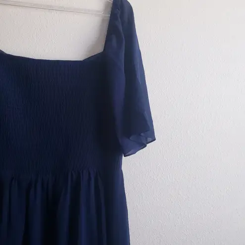 Baltic Born Sierra Sweetheart Blue Maxi Dress New Without Tags