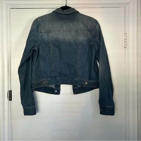 BP Nordstrom  Medium Wash Cropped Denim Jacket M