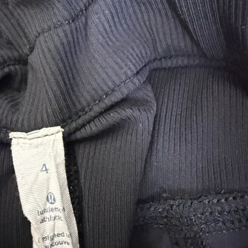 Lululemon Pants Womens Size 4 Black Dance Studio Crop Unlined Dance Workout