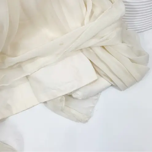 Hayley Paige Occasions Hayley Paige Paloma 6409 Wedding Bridal Gown Strapless Sweetheart Ivory Size 4