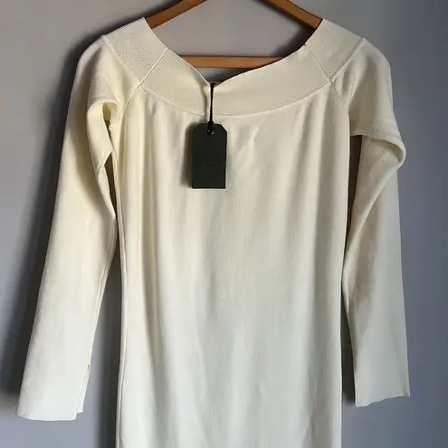 ALLSAINTS NEW Alyssa Side-Slit Knit Dress