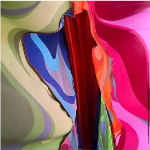 Soft Surroundings Carnival Maxi Dress Small