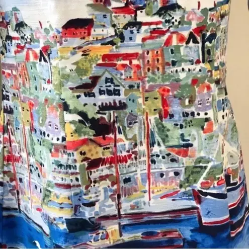 Rafaella NWT Yacht Sea Side Village Coastal dress Size 6 NWOT