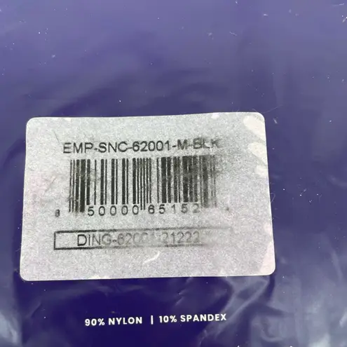 EMPETUA Scoop Neck Cami Black Size Medium 90 Nylon 10 Spandex Seamless